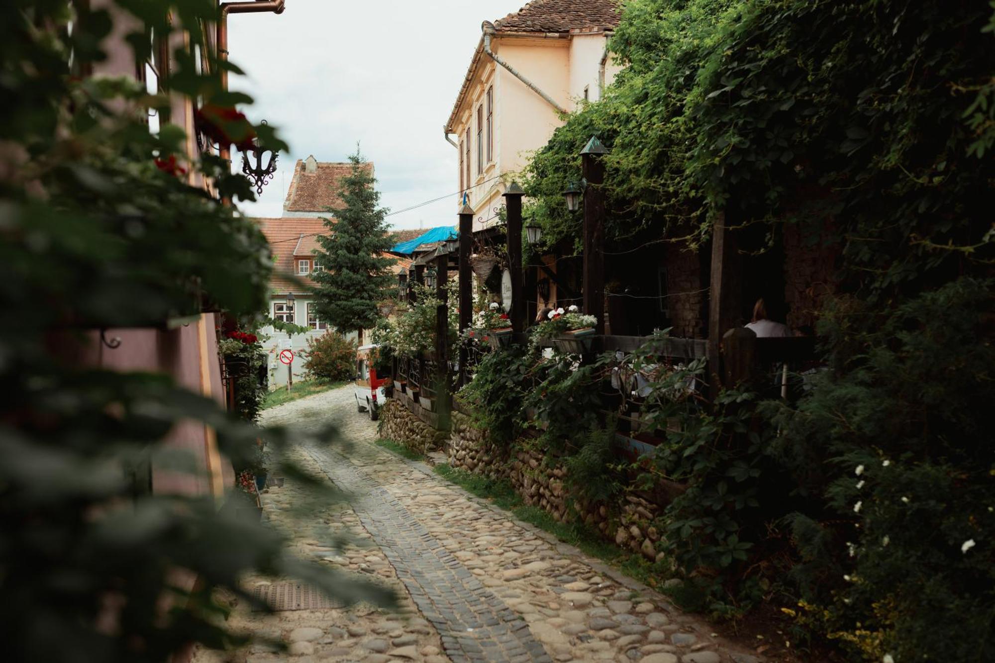 Appartamento Casa Leonhardt Sighişoara Esterno foto