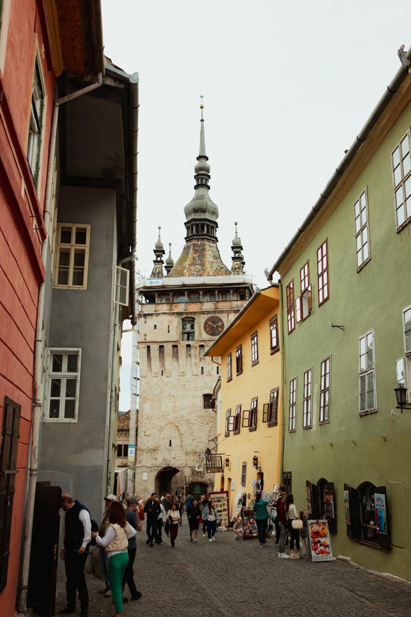 Appartamento Casa Leonhardt Sighişoara Esterno foto