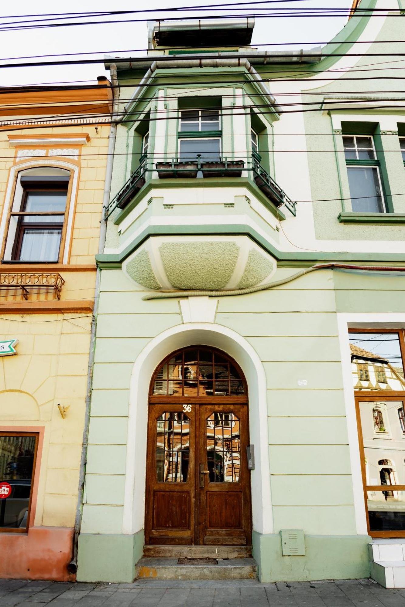 Appartamento Casa Leonhardt Sighişoara Esterno foto