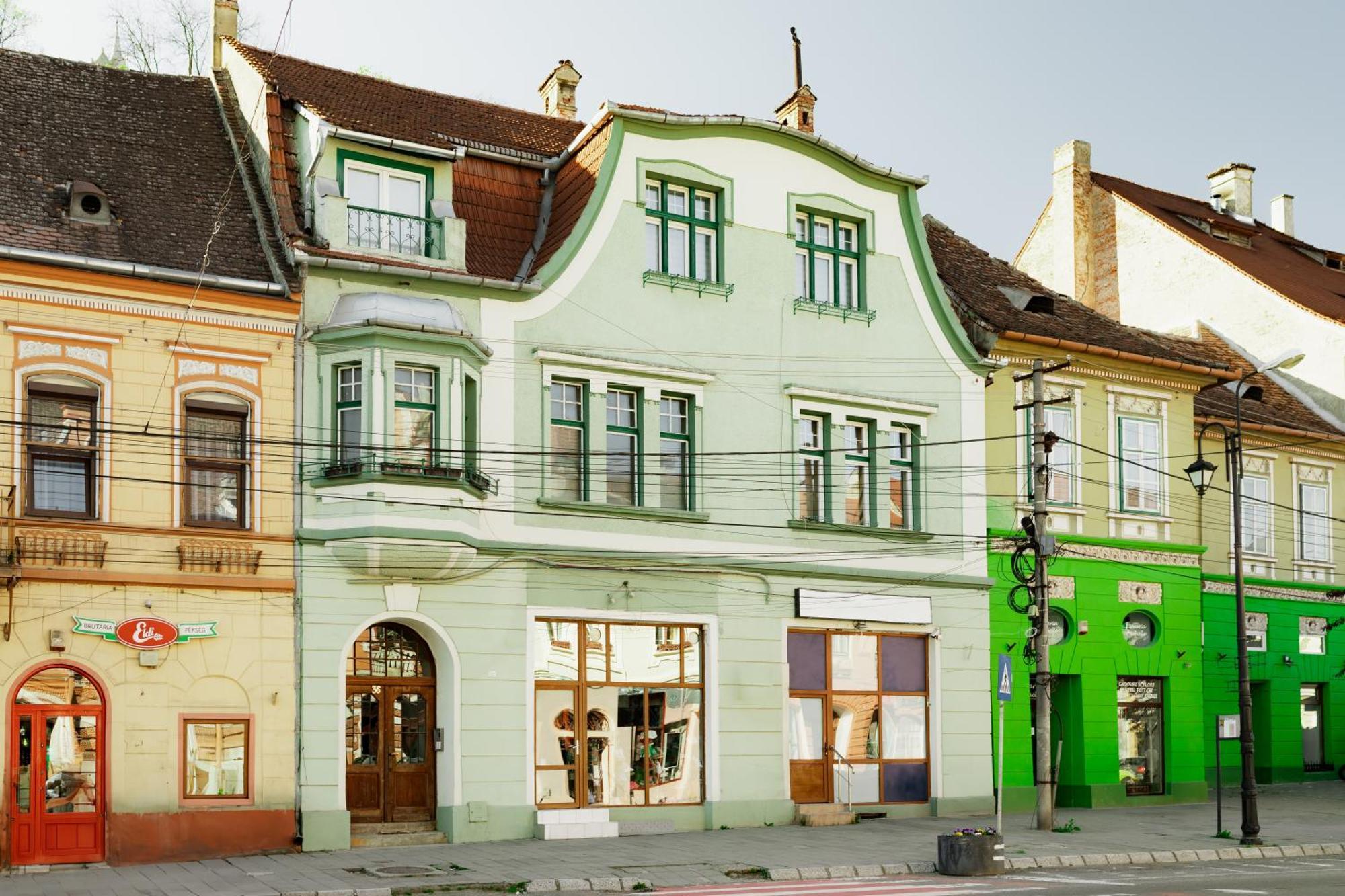 Appartamento Casa Leonhardt Sighişoara Esterno foto